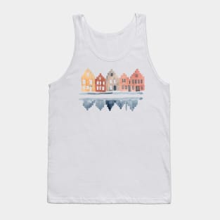 Old houses of Bruges Tank Top